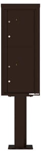 Florence 4C Pedestal 4C11S-2P-P Dark Bronze