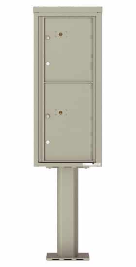 4C11S2P Parcel Lockers 4C Pedestal Mailboxes