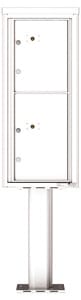 Florence 4C Pedestal 4C11S-2P-P White