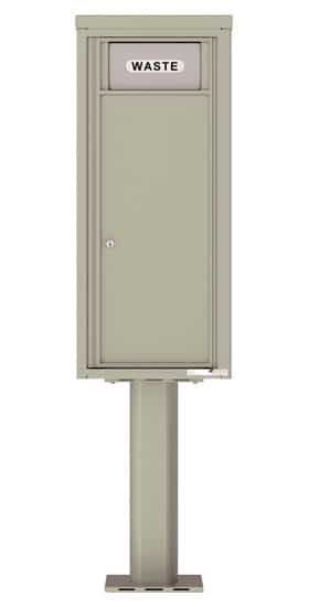 4C11SBIN 4C Pedestal Trash Recycling Bin