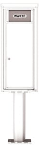 Florence 4C Pedestal 4C11S-BIN-P White