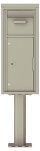 Florence 4C Pedestal 4C11S-HOP-P Postal Grey