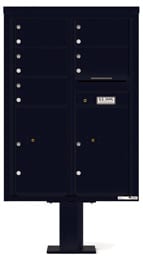 Florence 4C Pedestal 4C12D-05-P Black