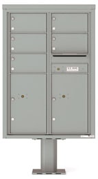 Florence 4C Pedestal 4C12D-05-P Silver Speck