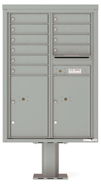 Florence 4C Pedestal 4C12D-10-P Silver Speck