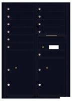 Florence 4C Mailboxes 4C12D-11 Black