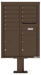 Florence 4C Pedestal 4C12D-11-P Antique Bronze