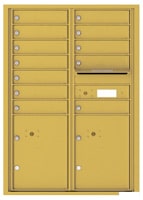 Florence 4C Mailboxes 4C12D-12 Gold Speck