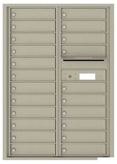 4C12D22 4C Horizontal Commercial Mailboxes