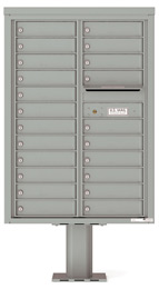 Florence 4C Pedestal 4C12D-22-P Silver Speck