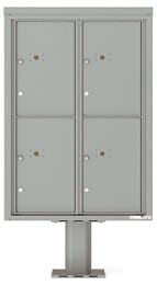 Florence 4C Pedestal 4C12D-4P-P Silver Speck