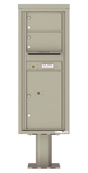 4C12S02-P Commercial 4C Pedestal Mailboxes