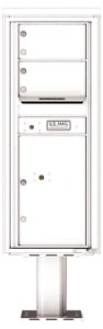 Florence 4C Pedestal 4C12S-02-P White