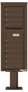 Florence 4C Pedestal 4C12S-10-P Antique Bronze