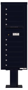 Florence 4C Pedestal 4C12S-10-P Black
