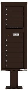 Florence 4C Pedestal 4C12S-10-P Dark Bronze