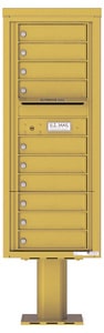 Florence 4C Pedestal 4C12S-10-P Gold Speck