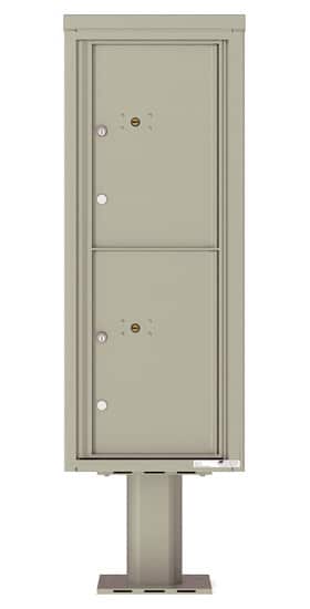 4C12S2P Parcel Lockers 4C Pedestal Mailboxes
