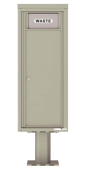 4C12SBIN 4C Pedestal Trash Recycling Bin