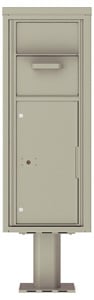 Florence 4C Pedestal 4C12S-HOP-P Postal Grey