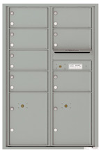 Florence 4C Mailboxes 4C13D-07 Silver Speck