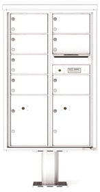 Florence 4C Pedestal 4C13D-07-P White