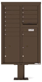 Florence 4C Pedestal 4C13D-12-P Antique Bronze