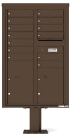 Florence 4C Pedestal 4C13D-13-P Antique Bronze