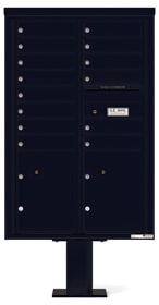Florence 4C Pedestal 4C13D-14-P Black
