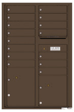 Florence 4C Mailboxes 4C13D-15 Antique Bronze