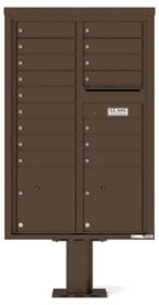 Florence 4C Pedestal 4C13D-16-P Antique Bronze