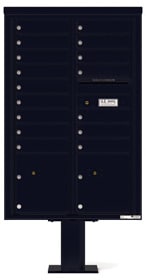 Florence 4C Pedestal 4C13D-16-P Black