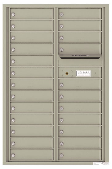 4C13D-24 Front Loading Private Use Commercial 4C Mailboxes Product Image