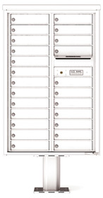 Florence 4C Pedestal 4C13D-24-P White