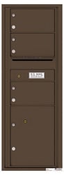 Florence 4C Mailboxes 4C13S-03 Antique Bronze