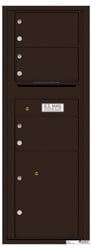 Florence 4C Mailboxes 4C13S-03 Dark Bronze