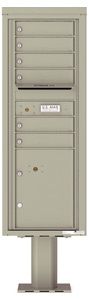 Florence 4C Pedestal 4C13S-06-P Postal Grey