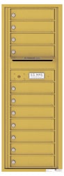 Florence 4C Mailboxes 4C13S-11 Gold Speck