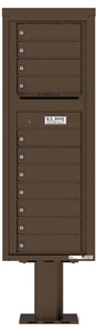 Florence 4C Pedestal 4C13S-11-P Antique Bronze