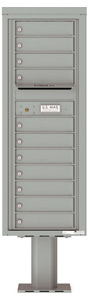 Florence 4C Pedestal 4C13S-11-P Silver Speck