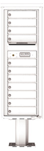 Florence 4C Pedestal 4C13S-11-P White