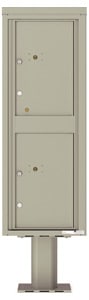 Florence 4C Pedestal 4C13S-2P-P Postal Grey
