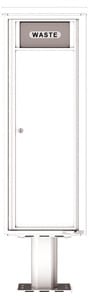Florence 4C Pedestal 4C13S-BIN-P White