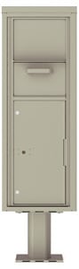 Florence 4C Pedestal 4C13S-HOP-P Postal Grey