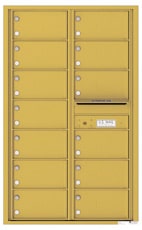 Florence 4C Mailboxes 4C14D-13 Gold Speck