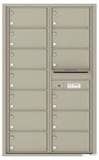 Florence 4C Mailboxes 4C14D-13 Postal Grey