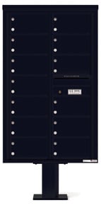 Florence 4C Pedestal 4C14D-13-P Black