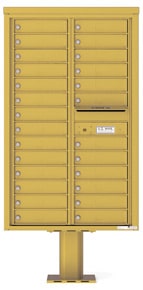 Florence 4C Pedestal 4C14D-26-P Gold Speck