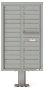 Florence 4C Pedestal 4C14D-26-P Silver Speck