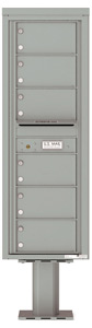 Florence 4C Pedestal 4C14S-06-P Silver Speck